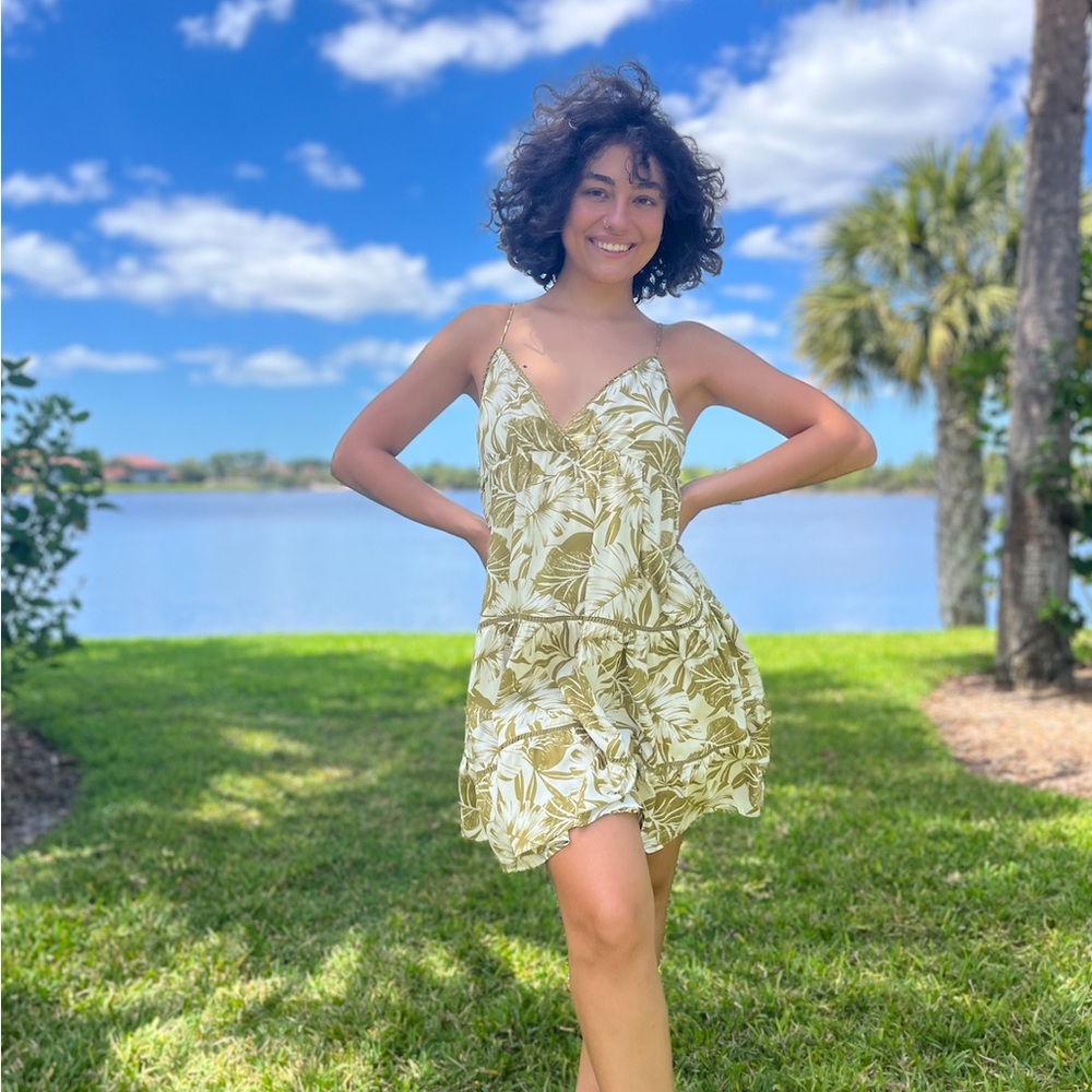 Tropical Moss Dress